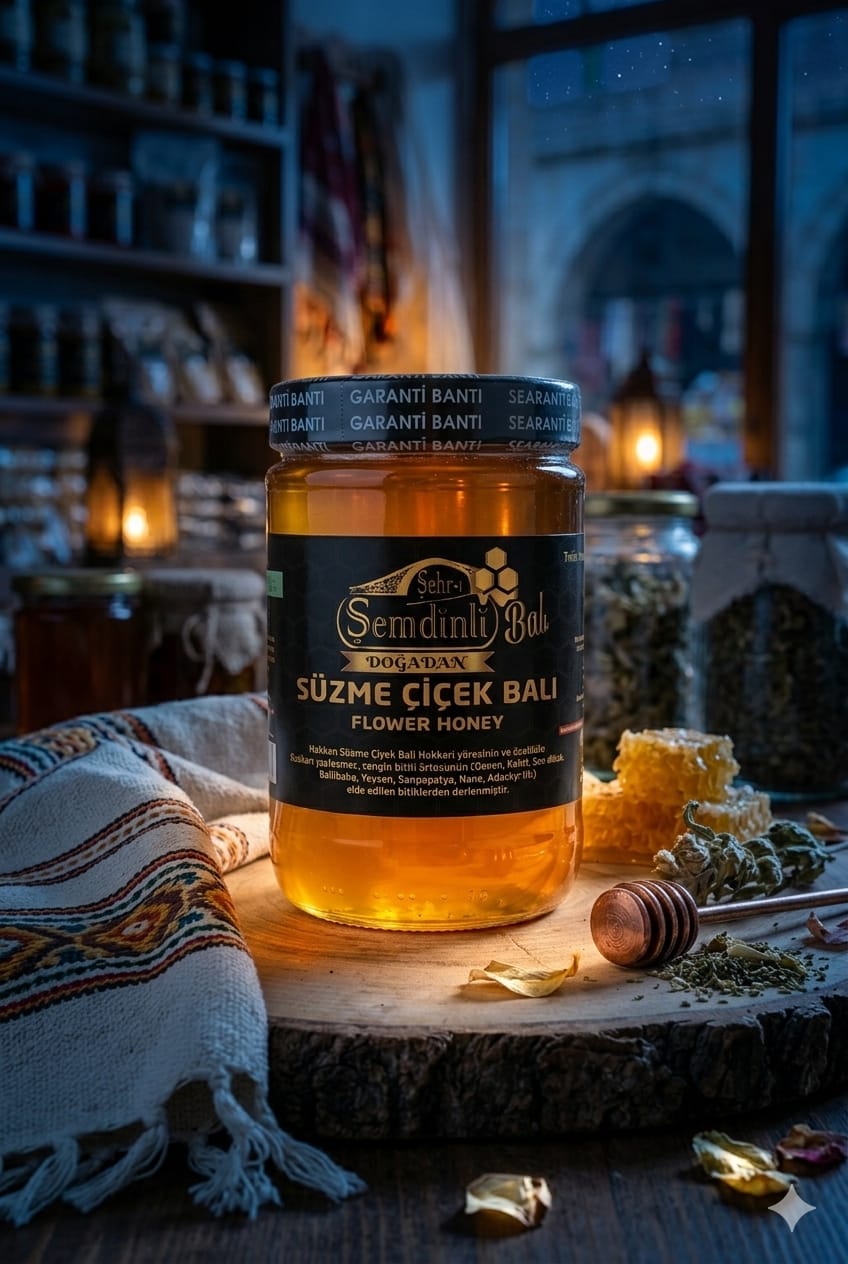 Süzme Çiçek Balı Özel Seçim 850g